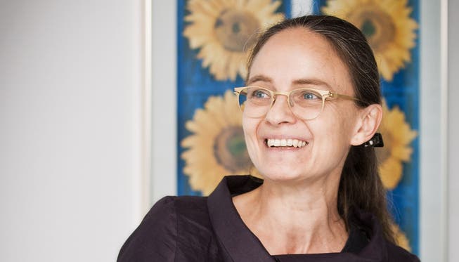 Bergita Kayser, Direktorin der Sozialversicherungsanstalt Aargau.