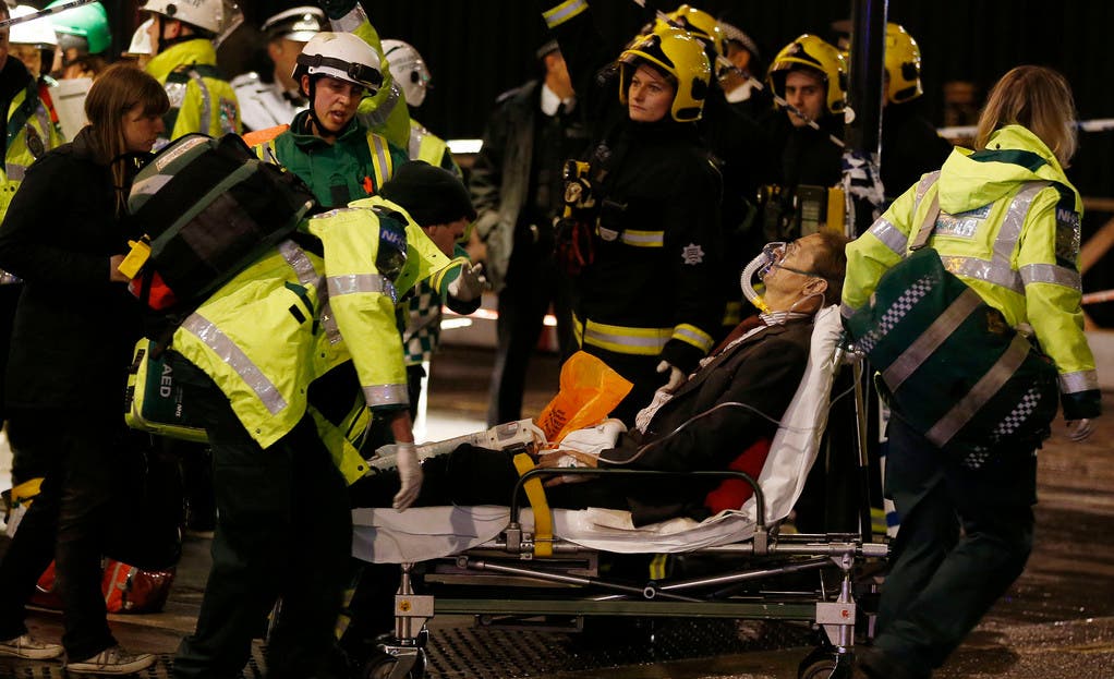 Einsturz in Londoner Theater fordert rund zahlreiche Verletzte