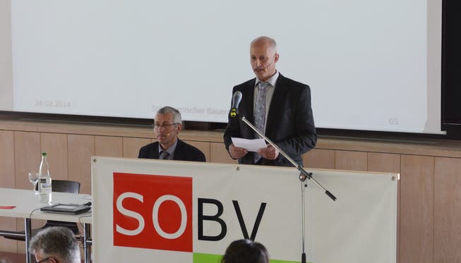 Sie wollen Kulturland statt Oekoflächen: Bauernsekretär Peter Brügger (l.) und Bauernverbandspräsident Andreas Vögtli.