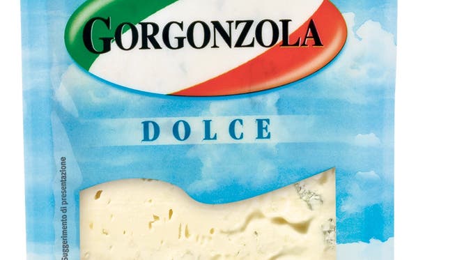 Enthält Listerien: Gorgonzola Dolce von der Migros.