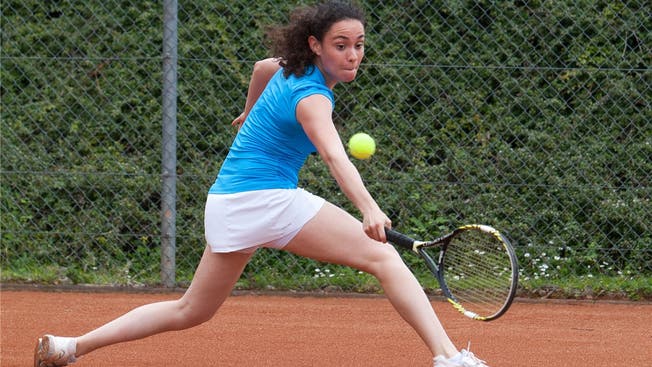 Isabella Bellotti gewann ihr Einzel gegen Dana Antonioli mit 7:6 und 6:3.