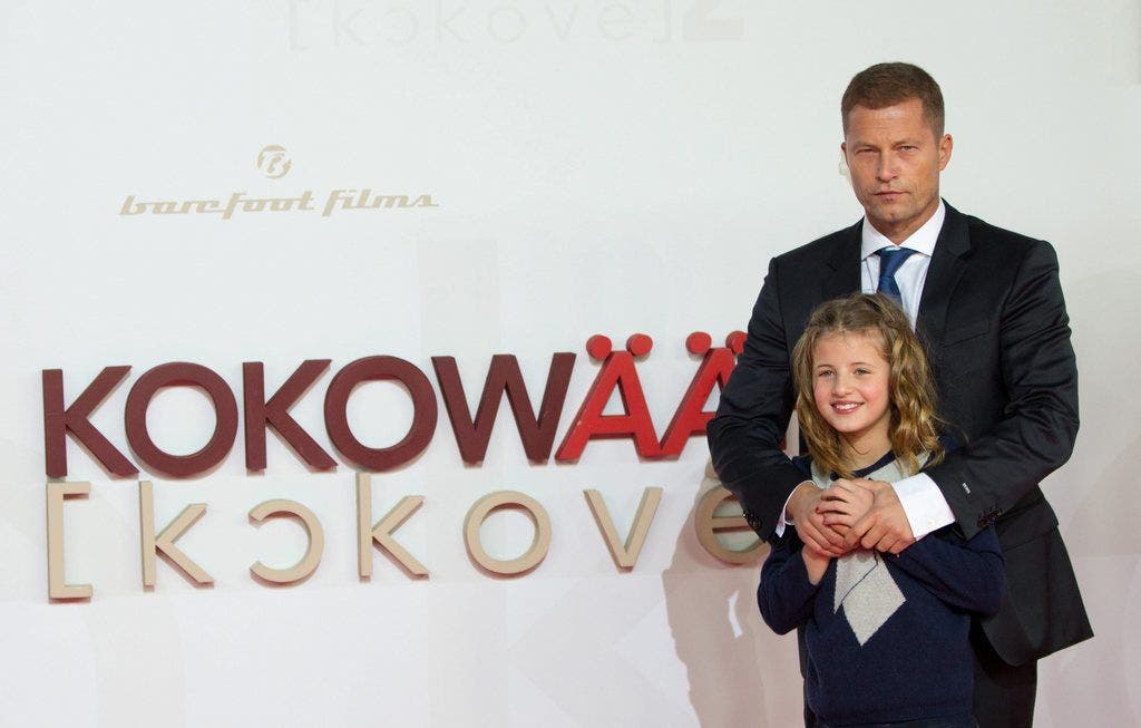 Til Schweiger mit Tochter Emma bei der Premiere seiens Films Kokowää 2