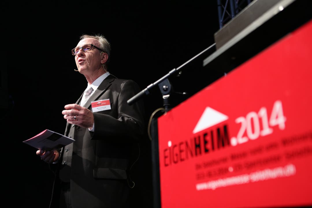 Achte Eigenheim-Messe in Solothurn: Messeveranstalter Benno Krämer