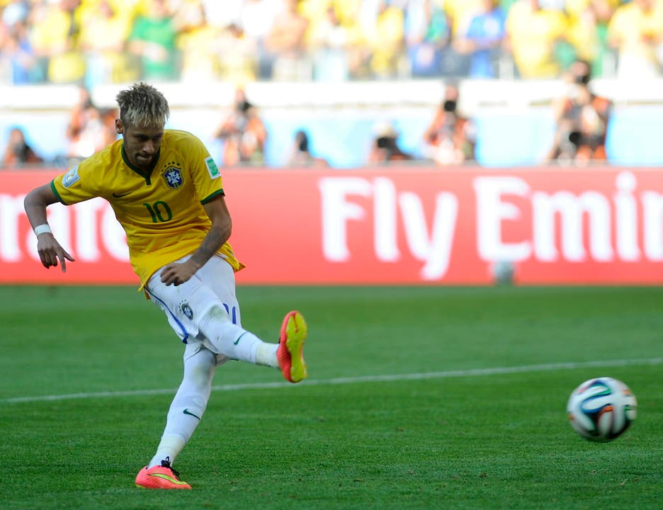 Neymar beim Penalty