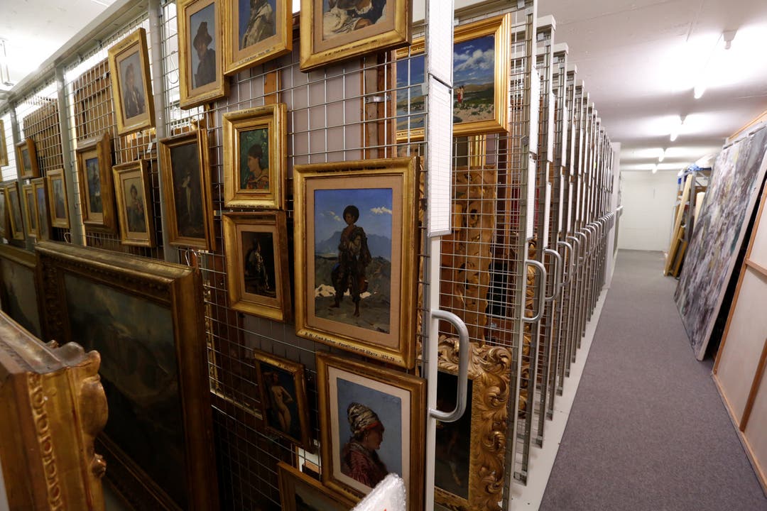 Es gibt kaum Platz für neue Werke im Depot des Solothurner Kunstmuseums.