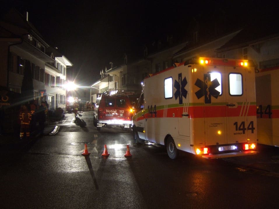 Die Feuerwehr Gelterkinden-Tecknau hatte den Brand rasch unter Kontrolle und gelöscht.