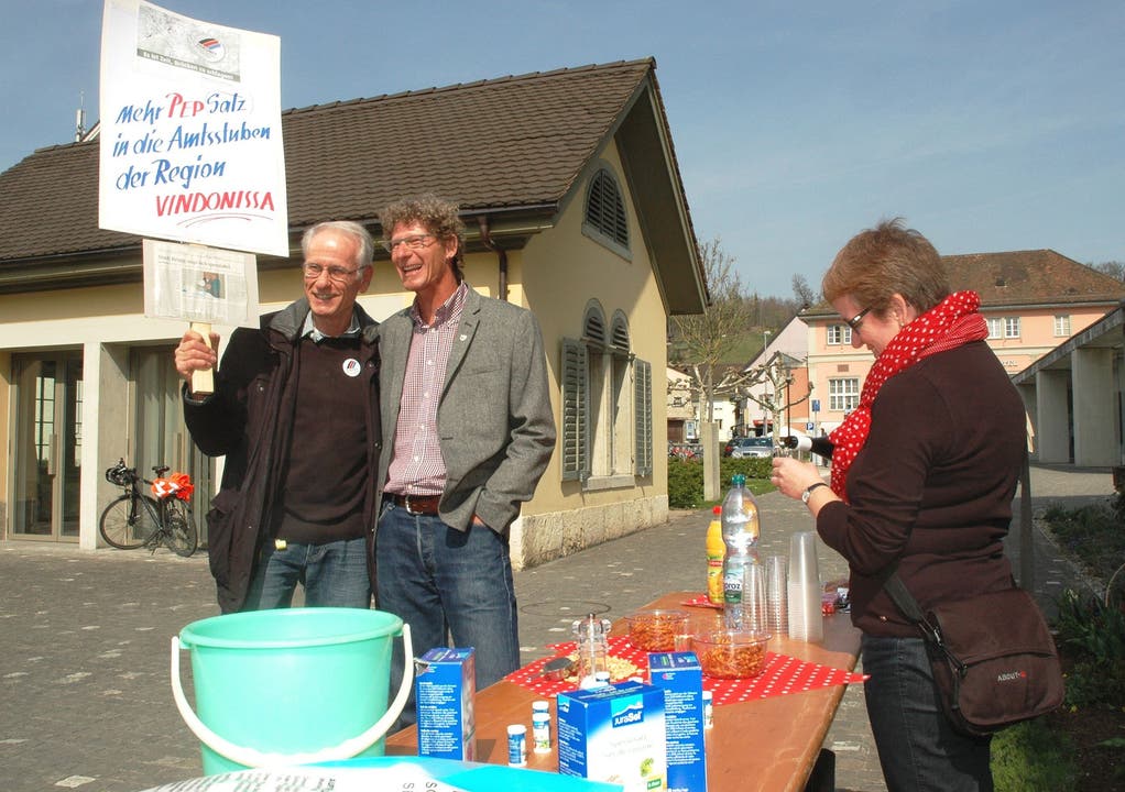 Richard Fischer (links) fordert Würze für die Stadt