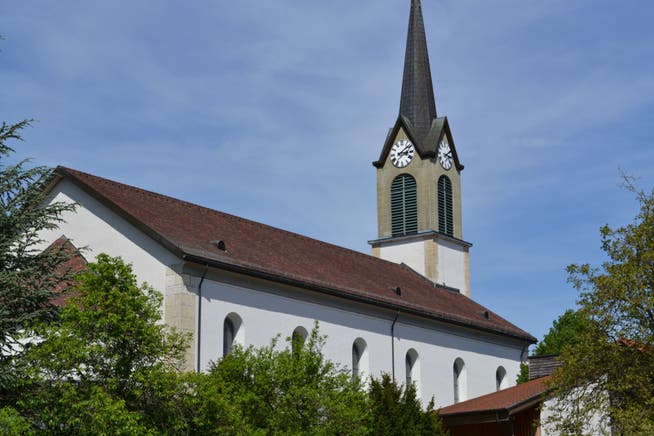 Auf dem dach der Kirche St. Nikolaus in Erlinsbach SO sollte eine Solaranlage installiert werden. Dieses Vorhaben wurde nun aufgegeben.