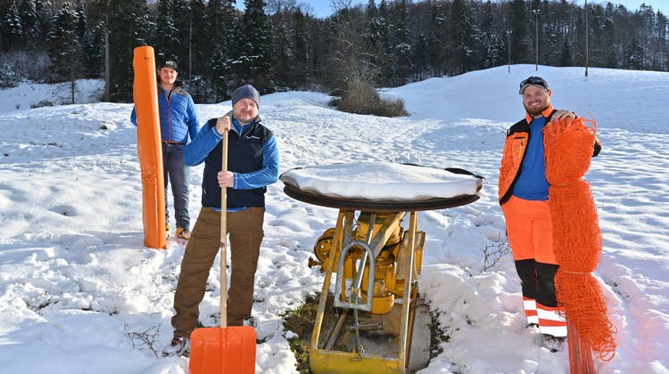 Der Skiklub Mümliswil ist in den Startlöchern, hat aber noch zu wenig Schnee für den Skibetrieb