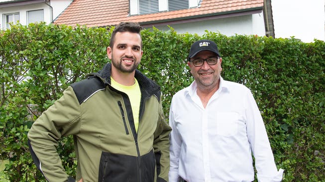 Manuel Meier (links) übernimmt die Andreas Meier Holding AG von Vater Andreas. Dieser will den Sohn aber weiterhin unterstützen