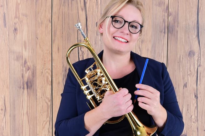 Kristin Thielemann, Musikerin, Trompetenlehrerin und Fachbuchautorin. Neu produziert sie auch Podcasts zu musikpädagogischen Themen.