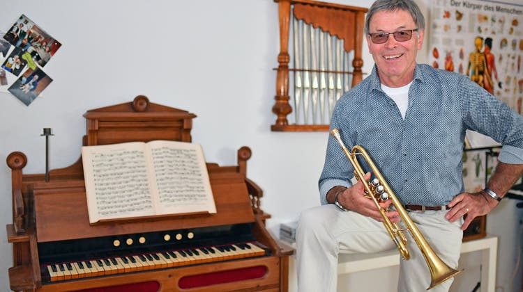 Seit 60 Jahren spielt er in der Region Trompete – nun veröffentlicht er eine CD