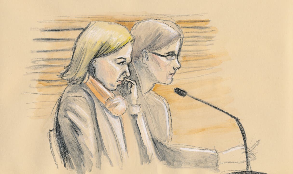 Staatsanwältin Barbara Loppacher (links) forderte eine lebenslängliche Freiheitsstrafe und eine lebenslängliche Verwahrung.