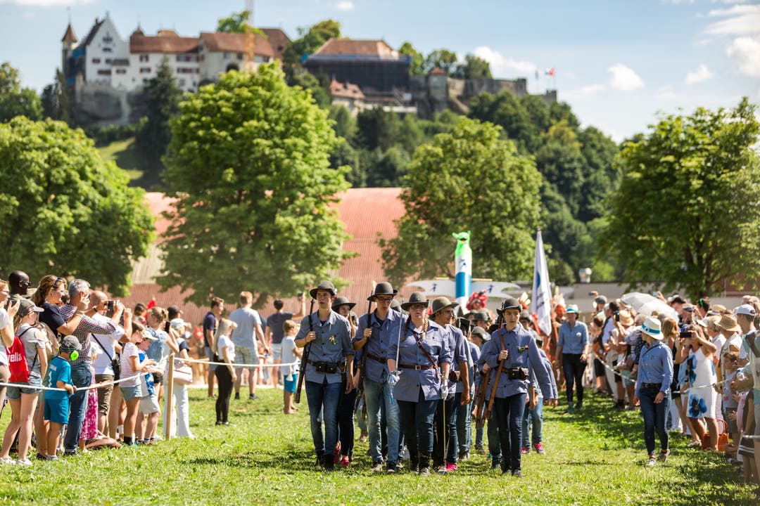 Jugendfest Lenzburg: Freischarenmanöver 2018