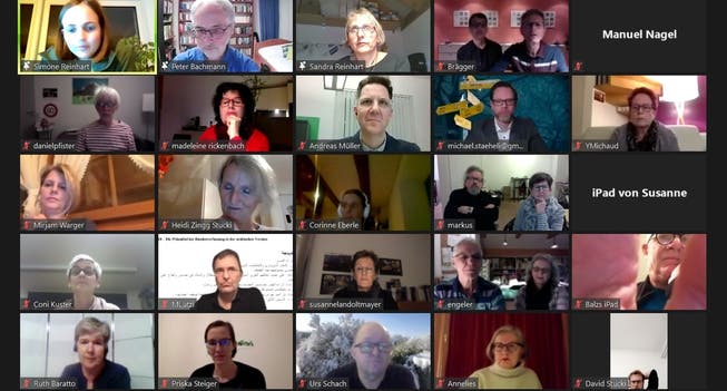 33 Teilnehmer, wohnten der Online-Veranstaltung der Amriswiler SP und Grünen bei, ausschliesslich Mitglieder und Sympathisanten der beiden Parteien.