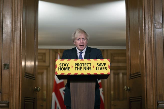Boris Johnson sorgte mit seiner Aussage zur Tödlichkeit der Corona-Mutation für Kritik.