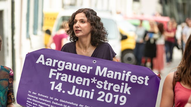 Gabriela Suter, Präsidentin SP Aargau, hofft, dass mehr Frauen in den Grossen Rat gewählt werden.