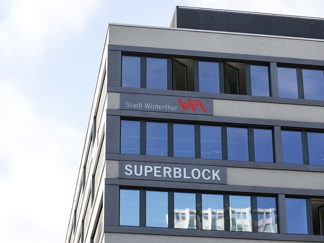Seit Anfang Jahr muss die Winterthurer Stadtverwaltung mit einem Not-Budget auskommen. Im Bild der Superblock, der Sitz der Stadtverwaltung.