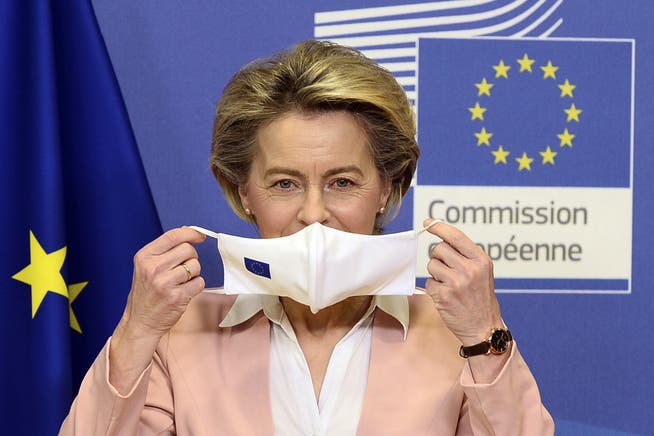 Pocht darauf, dass die EU ihren Impfstoff kriegt: Kommissionspräsidentin Ursula von der Leyen. 