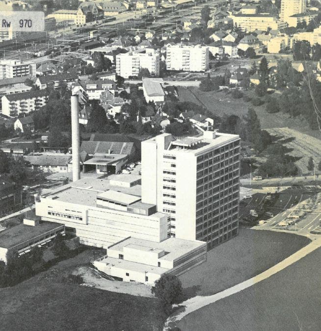 Das 1974 eröffnete Bürgerspital Solothurn