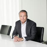 André Krause, CEO des Telekommunikationsanbieters Sunrise UPC, ist zufrieden mit dem Fusionsprozess. (Keystone)