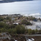Gewaltiger Erdrutsch in Norwegen: Hier gleiten die Häuser ins Meer