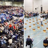 Spreitenbach organisiert sich neu: So lief die «Gmeind» in der Sporthalle Seefeld