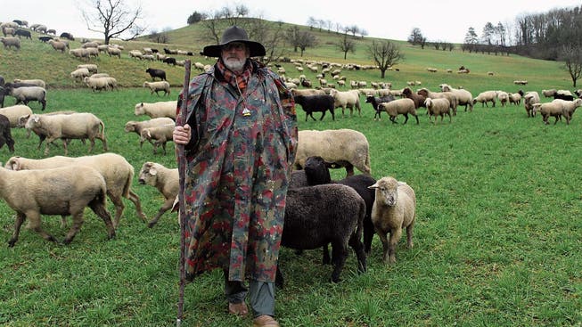 «Während viele Menschen gegeneinander die Ellbogen ausfahren, sind Schafe sehr soziale Wesen», sagt Hans van der Graaff.