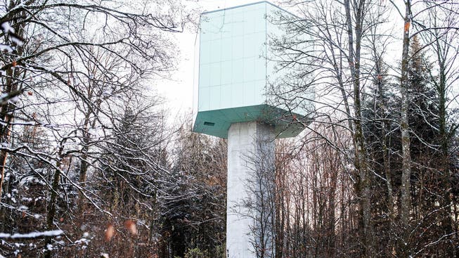 Auf dem Wasserturm in Baldingen ist eine Aussichtsplattform geplant – als neuer Begegnungsort der Fusionsgemeinde Zurzach.