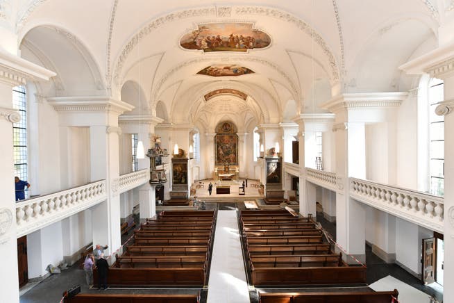 Die Oltner Stadtkirche wird mit einer neuen Orgel versehen. (Archivbild)