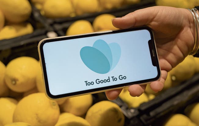 Mit der App «To Good To Go» sollen Lebensmittel gespart und Abfall vermieden werden.