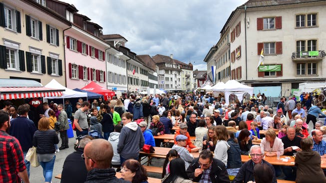 Das letzte Stadtfest fand in der Kirchgasse statt. (Archivbild vom 1. Juli 2017)