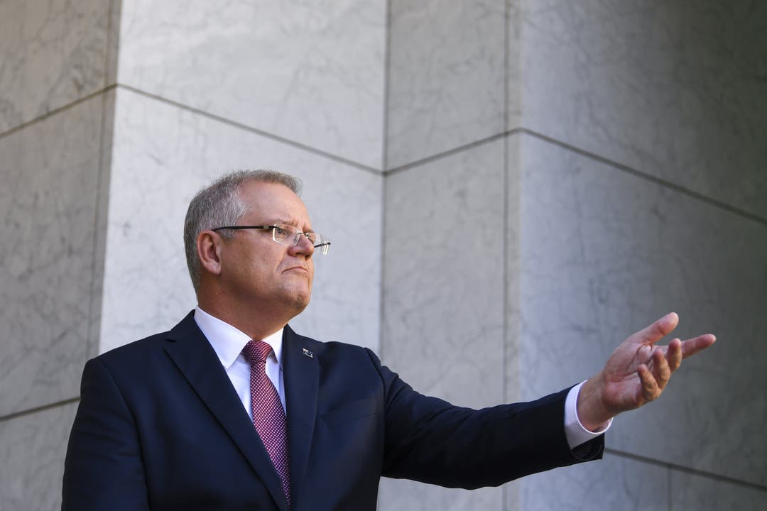 Für viele Australier mehr PR-Angestellter als Regierungschef: Der australische Premierminister Scott Morrison, der auch als Scotty from Marketing bezeichnet wird.