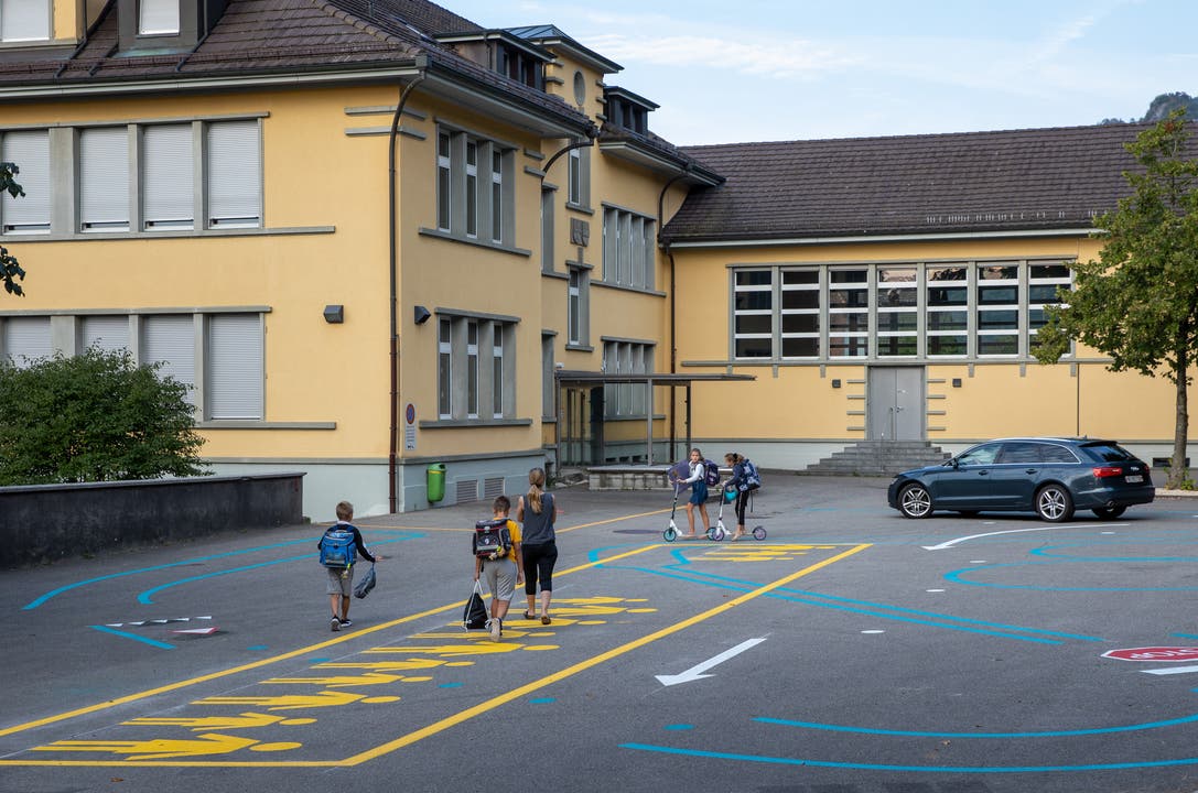 Erster Schultag im Schulhaus Oberdorf Oensingen