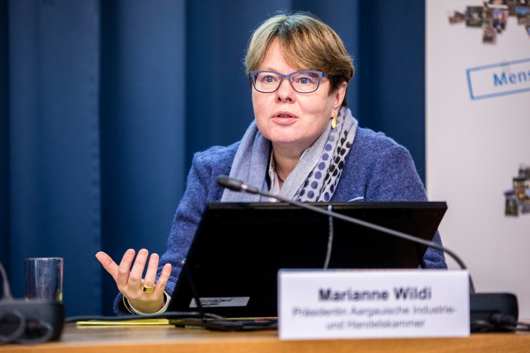 Marianne Wildi, Präsidentin Aargauische Industrie- und Handelskammer: «Die Fachkräfte sind das Gold der Zukunft.»