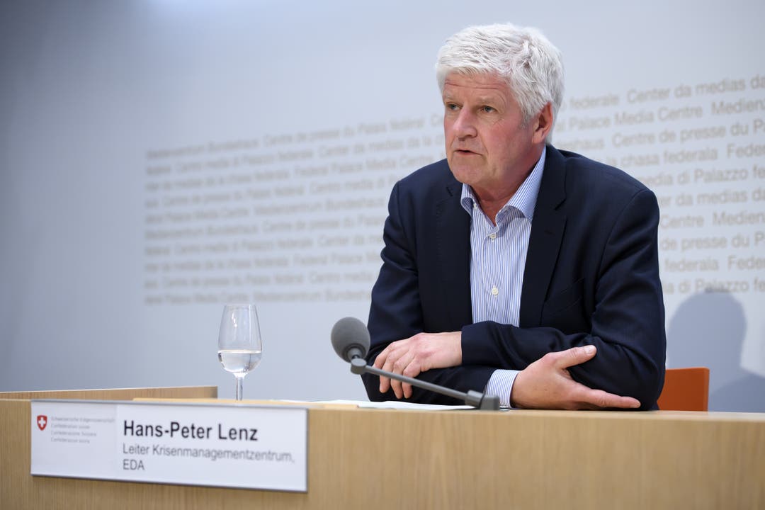 Hans-Peter Lenz, Leiter Krisenmanagementzentrum EDA.
