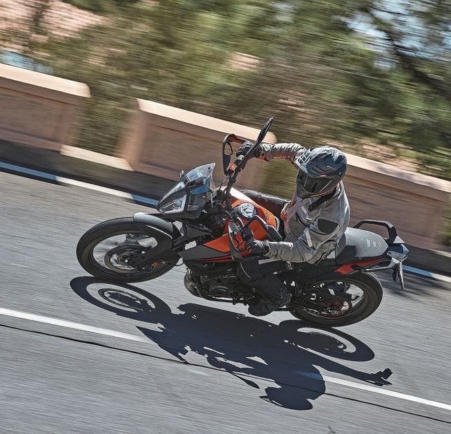 Das Abenteuer im Namen: Die 390 Adventure ist von der Motorleistung das ideale Einsteigermotorrad.