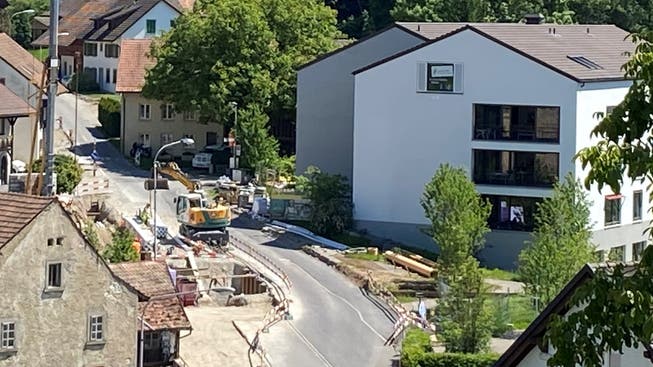 Mit dem Ausbau der Endingerstrasse in Würenlingen entsteht gleichzeitig auch eine Unterführung.