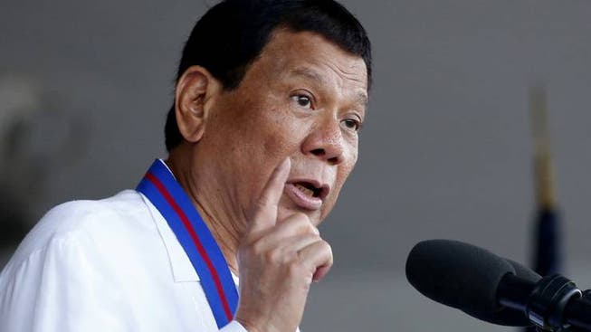 Der philippinische Präsident Rodrigo Duterte. (Archivbild)
