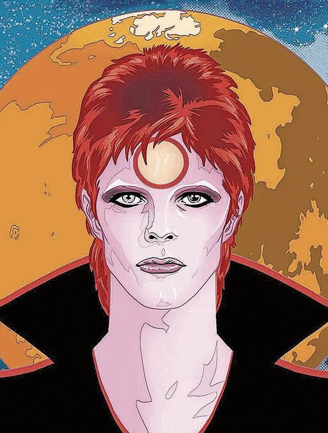 Kunstfigur David Bowie: Michael Allred lässt den 2016 verstorbenen Sänger aufleben.