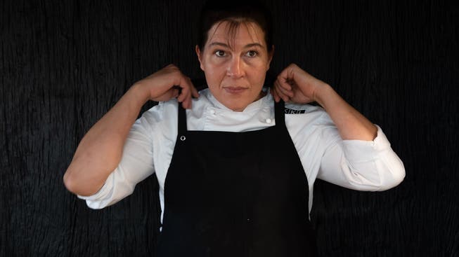Michèle Meier kocht im KKL-Restaurant Lucie. Sie ist als beste Schweizer Köchin ausgezeichnet.