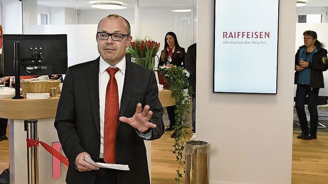 «Andere Banken waren aggressiver», sagt Iwan Suter, Vorsitzender der Bankleitung der Raiffeisenbank Lägern-Baregg.