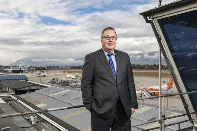 Der 59-jährige André Schneider ist seit drei Jahren Chef des Flughafens Genf.