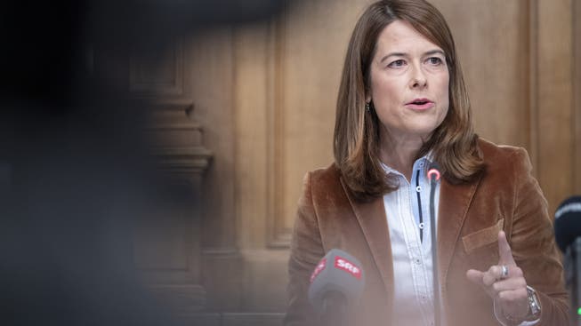 FDP-Präsidentin Petra Gössi ist unzufrieden.