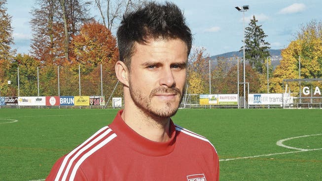 Der 35-jährige Spielertrainer Samuel Lustenberger führte den FC Sins an die Spitze der Tabelle.