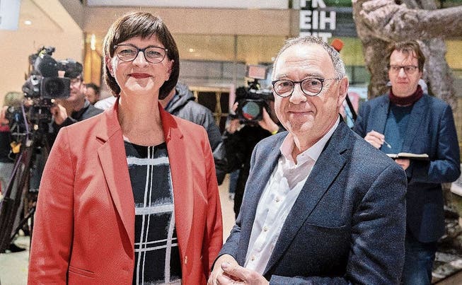 SPD-Führungsduo: Saskia Esken und Norbert Walter-Borjans.
