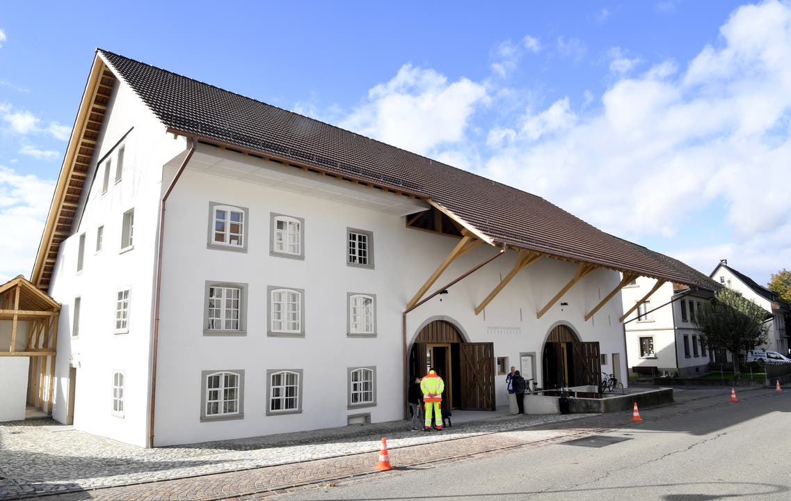 Die Dorfschüür ist das neue Kulturzentrum und Standort der Bibliothek in Würenlingen.