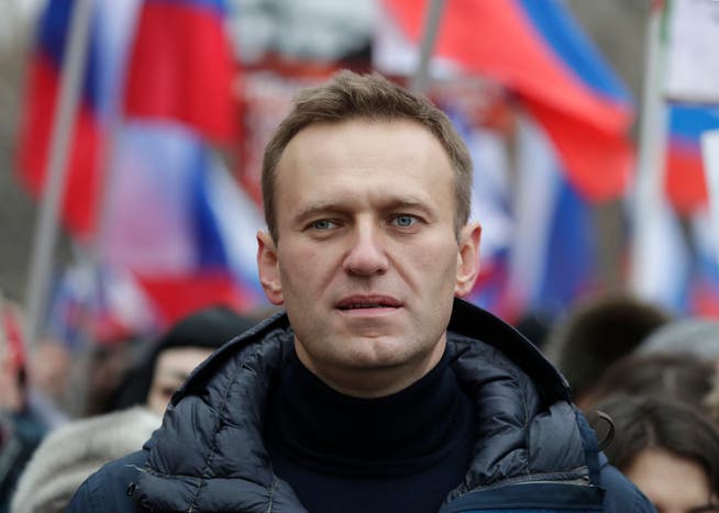 Der russische Oppositionspolitiker Alexej Nawalny wurde vergiftet und lag seither im Koma. (Bild: Keystone)