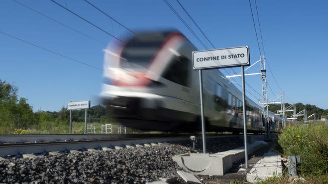 Keine Zugverbidnungen mehr zwischen der Schweiz und Italien. Das ordneten die italienischen Behörden an.