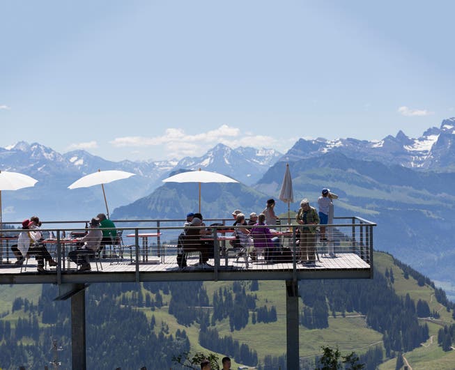 Tourismus-Attraktionen, wie hier auf der Rigi, will der Bundesrat frühstens ab dem 8. Juni öffnen.